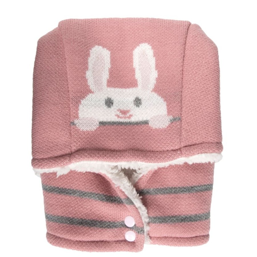 Enfant Isotoner | Cagoule Bebe 2 Ans Lapin Rose