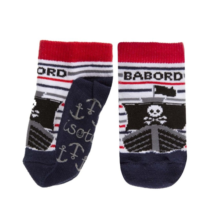 Enfant Isotoner | Chaussettes Antiderapantes Pirate 19/26