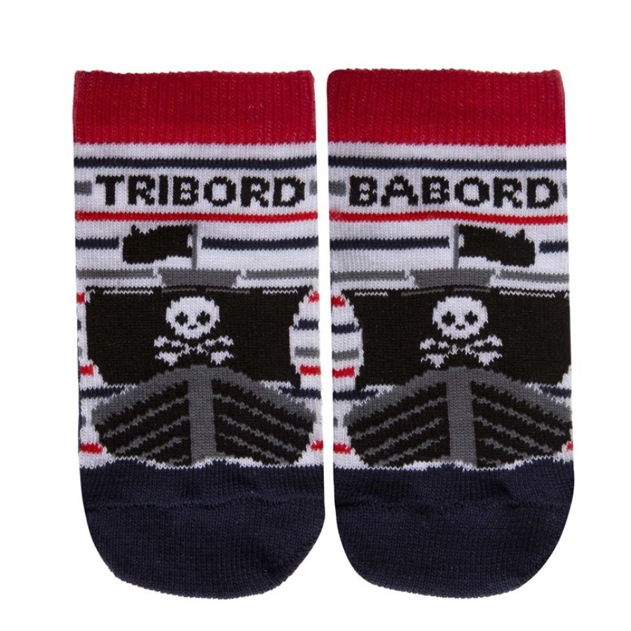 Enfant Isotoner | Chaussettes Antiderapantes Pirate 19/26