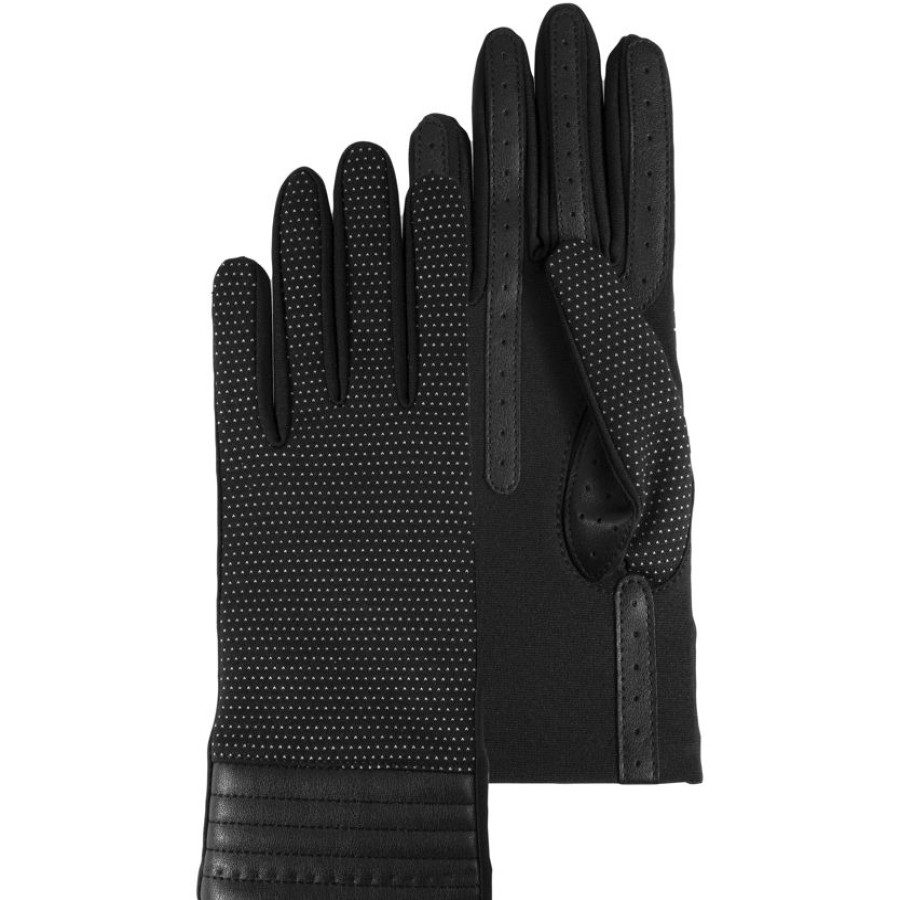 Femme Isotoner | Gants Femme Tactiles Extensibles Pois