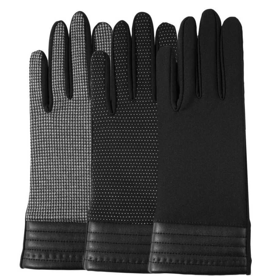 Femme Isotoner | Gants Femme Tactiles Extensibles Pois