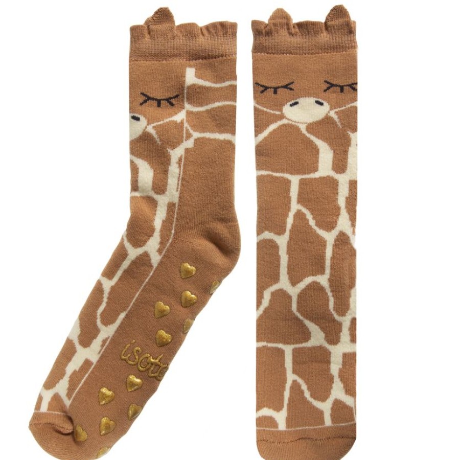 Enfant Isotoner | Chaussettes Antiderapantes Girafe 27/34