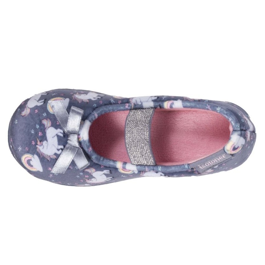 Enfant Isotoner | Chaussons Ballerines Enfant Licornes