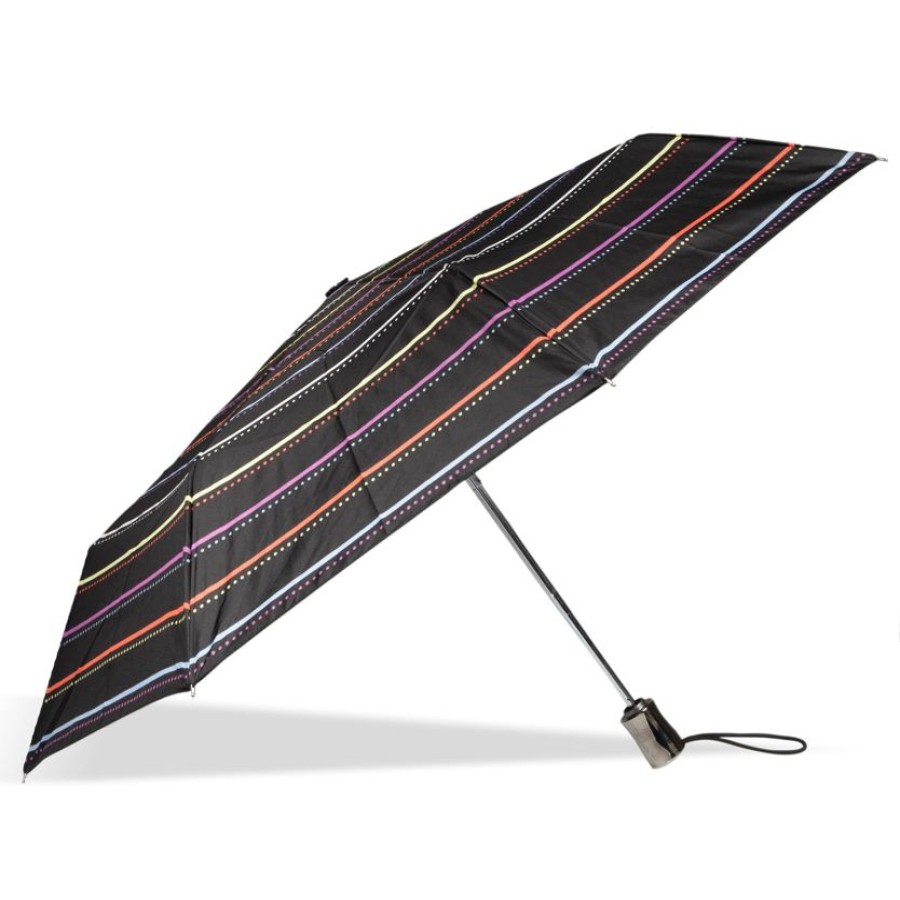 Femme Isotoner | Parapluie X-Tra Solide Auto Rayure Solar