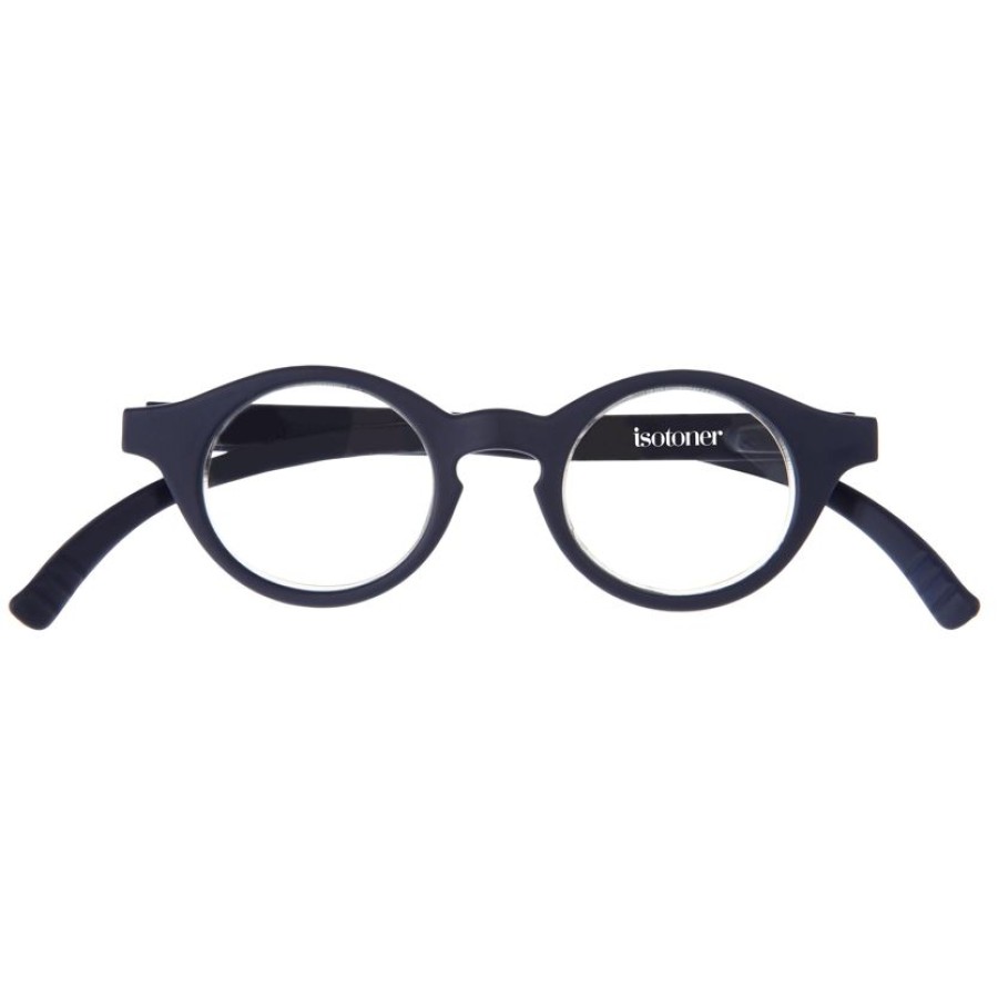 Homme Isotoner | Loupes De Lecture Mixtes Rondes Bleu Nuit