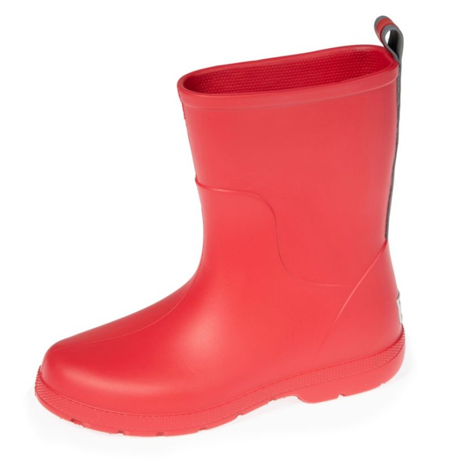 Enfant Isotoner | Bottes De Pluie Hautes Enfant 31-36 Rouge