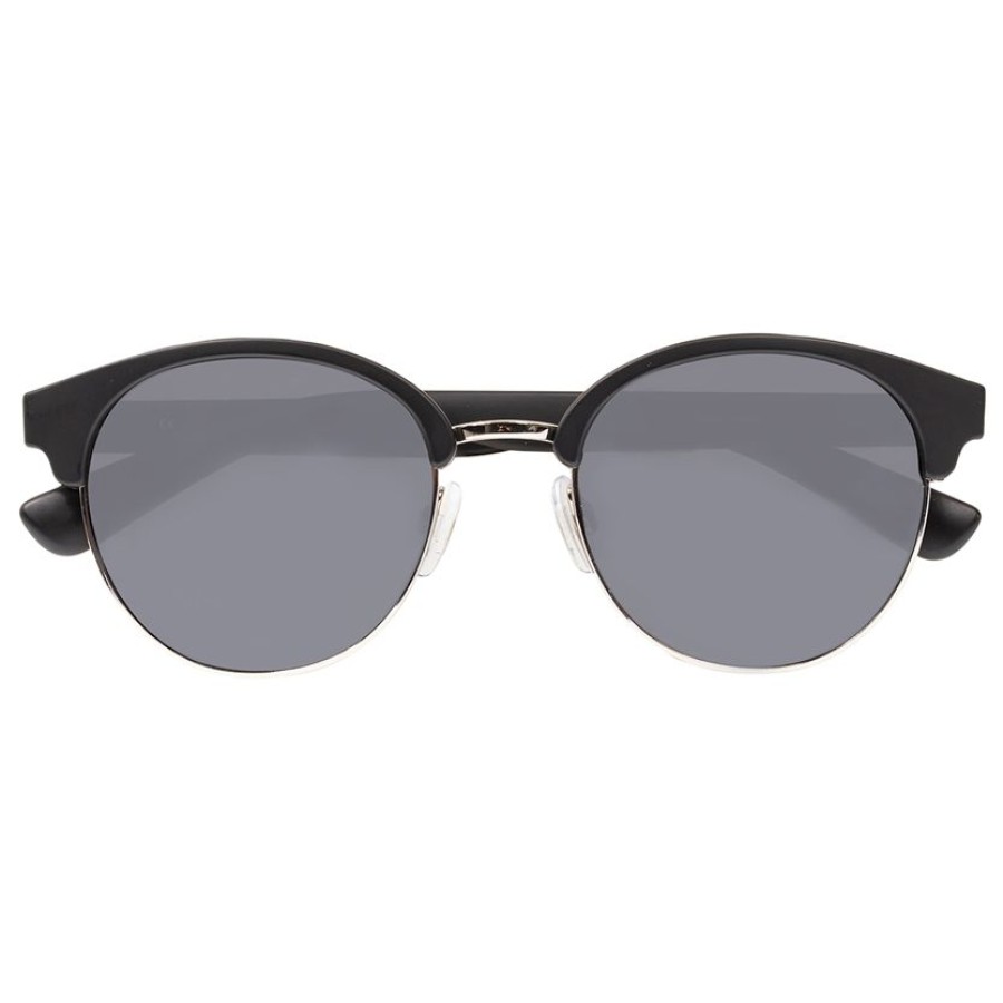 Homme Isotoner | Lunettes De Soleil Mixte Vintage Noir