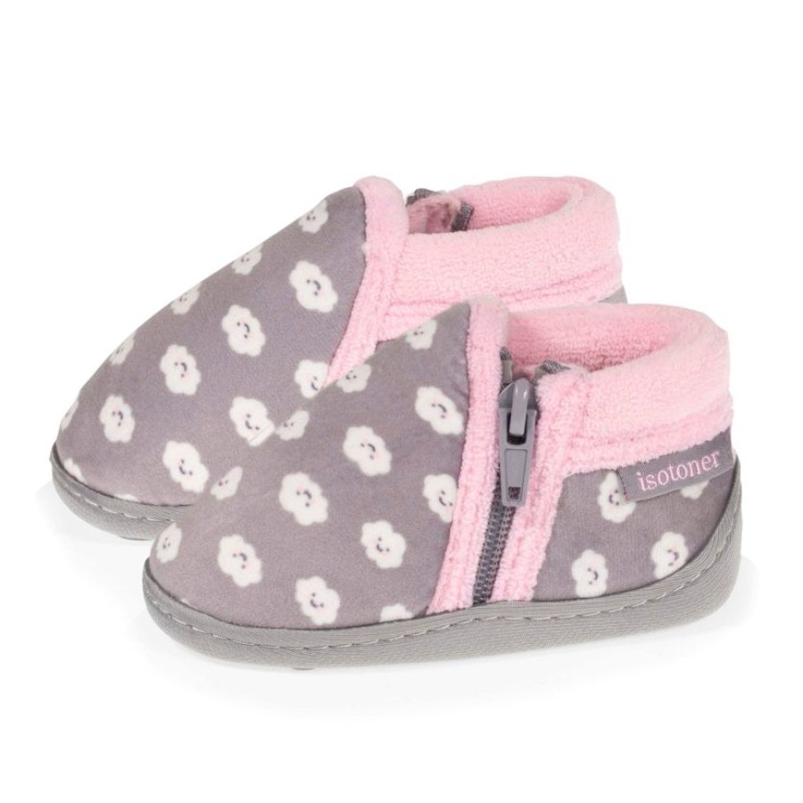 Enfant Isotoner | Chaussons Bottillons Bebe / Enfant Nuage