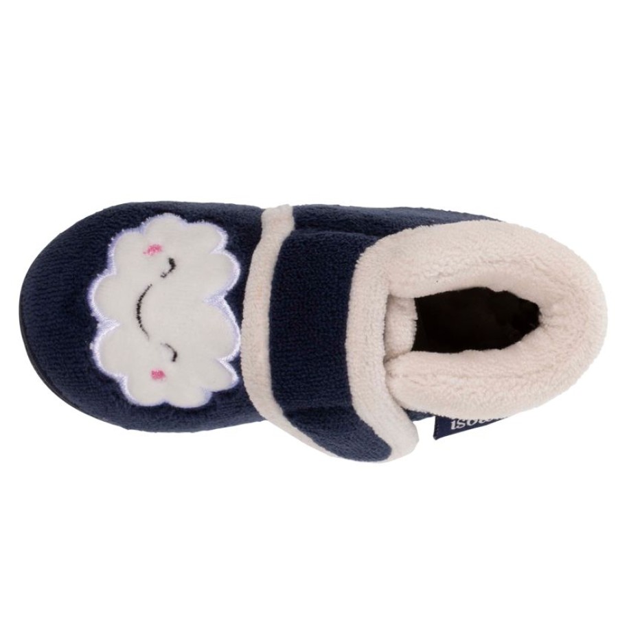 Enfant Isotoner | Chaussons Bottillons Velcro Enfants Nuage