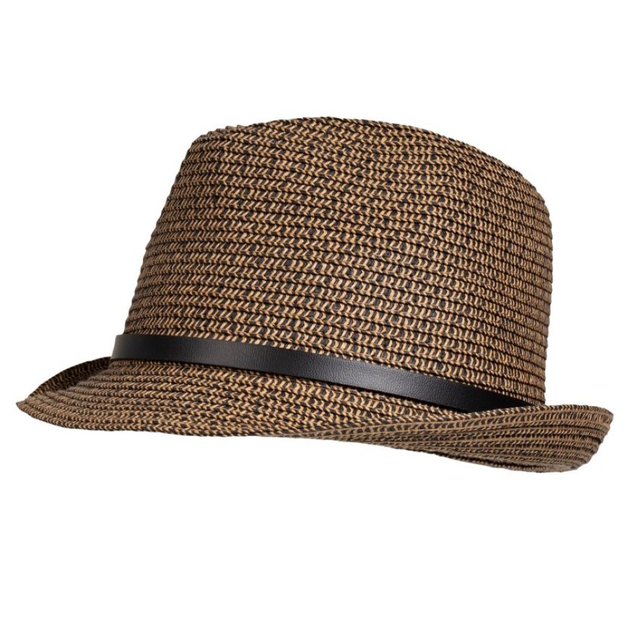 Homme Isotoner | Chapeau Mixte Trilby Melange Lien