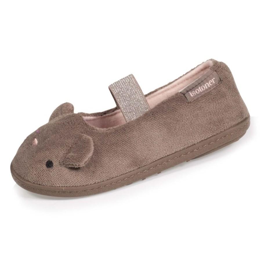 Enfant Isotoner | Chaussons Ballerines Fille Ours