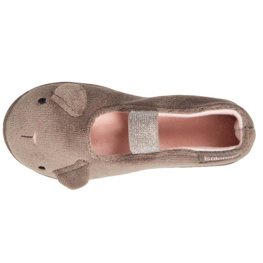 Enfant Isotoner | Chaussons Ballerines Fille Ours