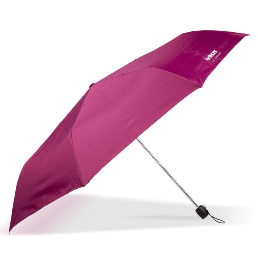 Femme Isotoner | Parapluie Slim Rose Sauvage