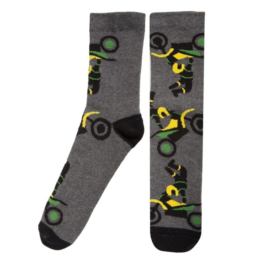 Enfant Isotoner | Chaussettes Antiderapantes Enfant Moto 27/34