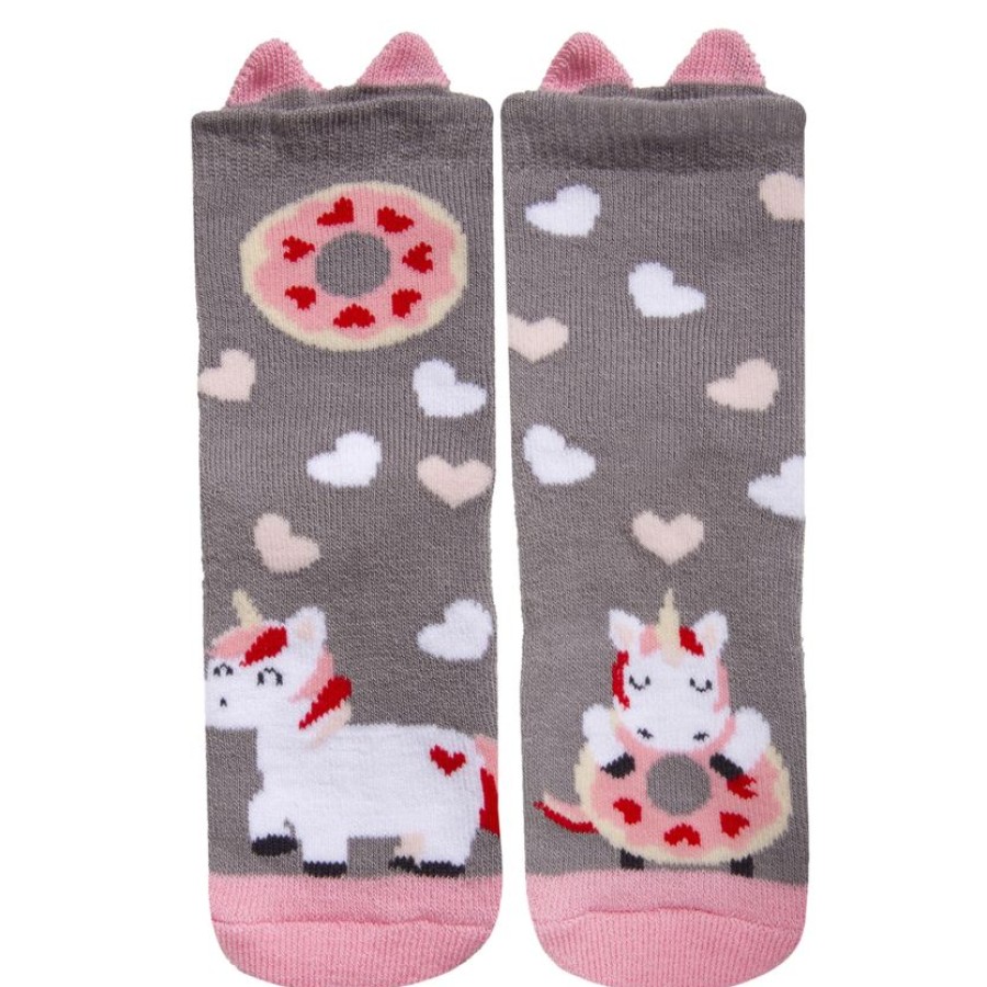 Enfant Isotoner | Chaussettes Antiderapantes Enfant Licorne 19/26