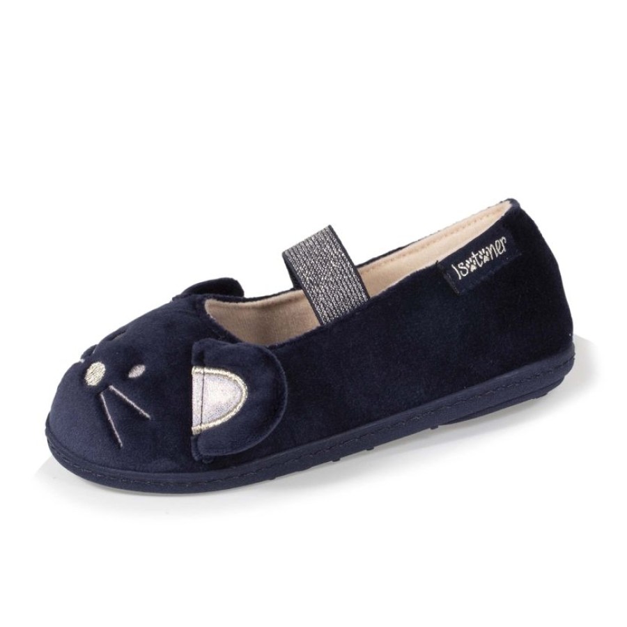 Enfant Isotoner | Chaussons Ballerines Enfant Souris