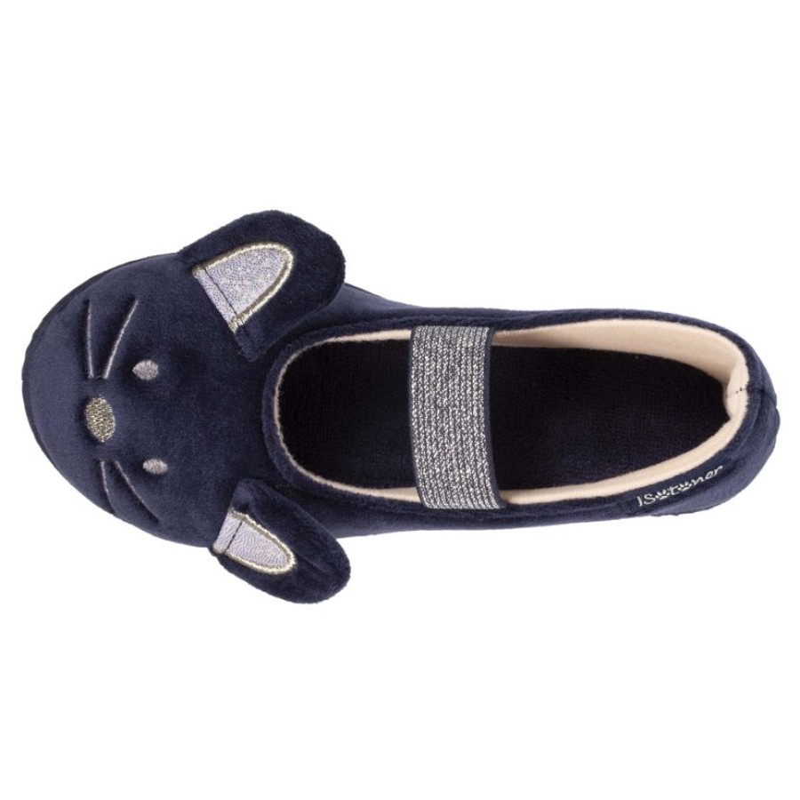 Enfant Isotoner | Chaussons Ballerines Enfant Souris