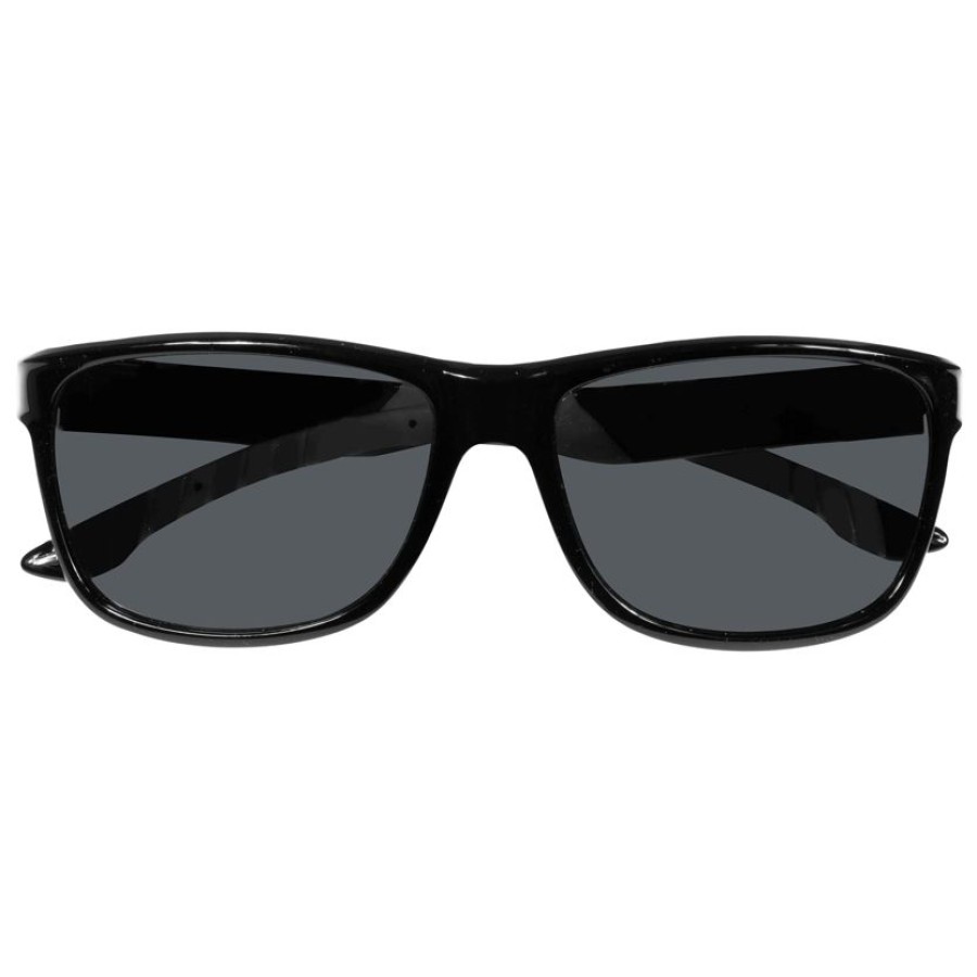 Homme Isotoner | Lunettes De Soleil Recyclees Rectangulaire Noir