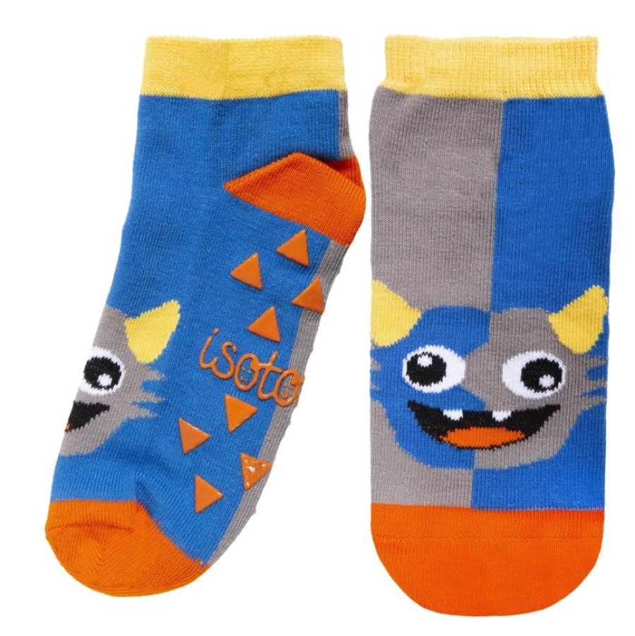 Enfant Isotoner | Chaussettes Basses Enfant Multicolor Monstre